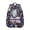 Purple-30, variant on Striped and Checkered Fusion Backpack Moroccan Geometric Plaid Print Fashion School Bag for Students