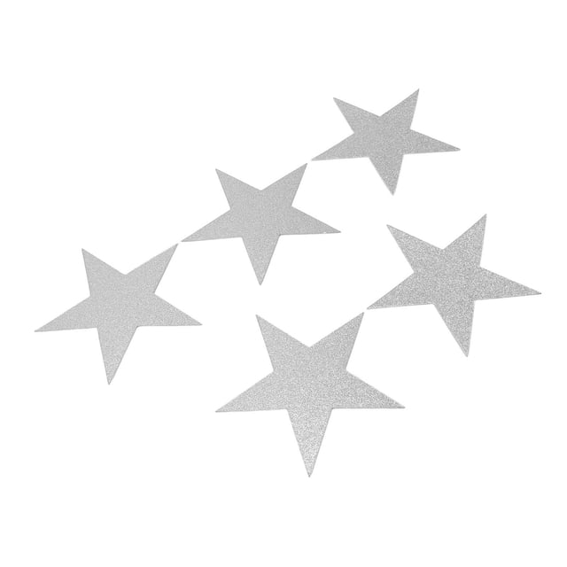 Recortes De Estrellas Doradas, Recortes De Estrella De 50 Piezas De Brillo De Estrellas De Doble Cara Recortes De Decoración Decoración De Pared De Para Tablón De Anuncios