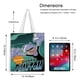 thumbnail image 5 of Danny Phantom Bolso de tela con estampado de lienzo para mujer, bolsa de compras reutilizable y estética, con cremallera interior, regalo para mujer,40*45cm., 5 of 6