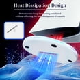 thumbnail image 4 of Soporte vertical con luces para consola PS5 Slim, accesorios para base compatibles con consola PS5 Slim Disc y Digital con tornillo, 4 of 6