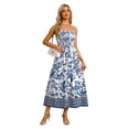thumbnail image 5 of WIHOLL Maxi Dresses for Women 2026 Spaghetti Strap Flowy Boho Long Sundress with Pockets Spring Summer Beach Vacation, 5 of 11
