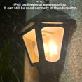 thumbnail image 6 of 2 Packs Solar Wall Lights Outdoor Waterproof Motion Sensor LED Solar Powered Lights for Garden Patio Garage Pathway Security Lighting with Auto On Off, 6 of 6