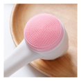 thumbnail image 5 of item Manual Facial Cleansing Brush, 3D Face Brush, Double-Ended Silicone Exfoliating Brush, 5 of 5