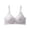 Gray, variant on Lightly Wireless Everyday Bra Soft Molded Padded Cups Flexible Stretch Side Bands Fine Adjustable Thin Shoulder Straps Sweat for Office Errands Weekend Activities Bras for Women
