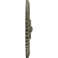 thumbnail image 4 of Ekena Millwork 21 5/8"OD x 2 1/2"P York Ceiling Medallion (Fits Canopies up to 3 5/8"), Hand-Painted Spartan Stone, 4 of 6