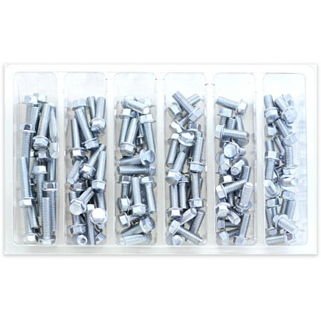 

Bolt MC Hardware SV-M6HEXF-1 M6 Small Hex Head Flange Bolts Refill Pack - 12 14 16 18 20 25mm
