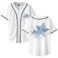 thumbnail image 2 of Freya Skye Silent Treatment Merch Baseball Jersey Shirt V-Neck Women Men Short Sleeve Streetwear Clothes, 2 of 3