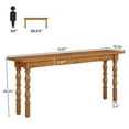 thumbnail image 2 of Resenkos Entryway Table, Console Sofa Table,70.9" Console Table, Wood Sofa Table Behind Couch, 2 of 4
