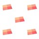 thumbnail image 3 of Manteles individuales Matsuzay tejidos Aislamiento de calefacción color Naranja, 3 of 6