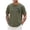 Green, variant on Men's Graphic T Shirt Short Sleeve Crewneck Casual Bamboo Leaf Print Tee Retro Summer Beach Tops