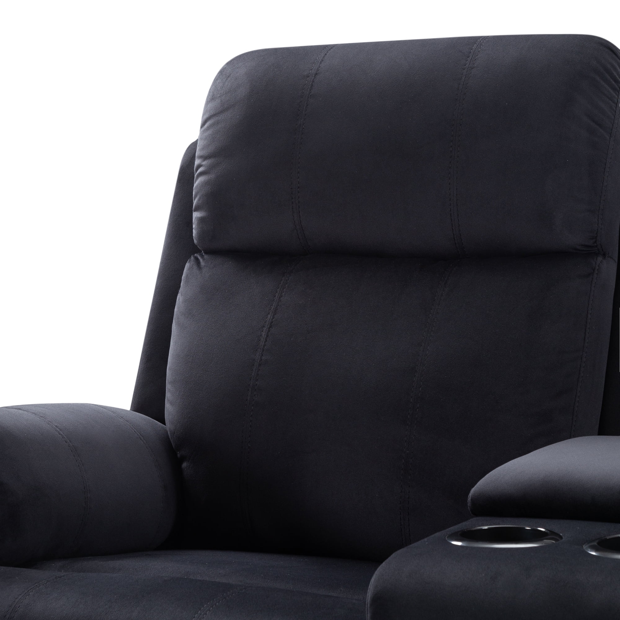 Kepooman 3-seater Manual Reclining Living Room Family Sofa Set, Sectional Recliner Sofa Set for Office, Black Recliner Chair Sofa Set for Home Kepooman 3-seater Manual Reclining Living Room Family Sofa Set, Sectional Recliner Sofa Set for Office, Black Recliner Chair Sofa Set for Home