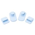 thumbnail image 2 of THOPBPRK Self Adhesive Detachable Remote Control Holder Wall Mount Storage Hook Removable Organizer Hanger For TV Air Conditioner Remotes Keys Small Household Items Home Pack , Blue, 2 of 7