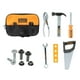 thumbnail image 4 of Juego de bolsas de herramientas Black+Decker Junior, 13 piezas con martillo y más, 4 of 9