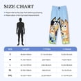 thumbnail image 4 of Lsque Bluey Print Men's Pajama Pants, Lounge Pant - Comfortable Home Wear,Elastic Waistband, Stylish Design-Large, 4 of 9
