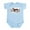 Sky Blue, variant on CafePress - Quarter Horse Infant Bodysuit - Baby Light Bodysuit, Size Newborn - 24 Months