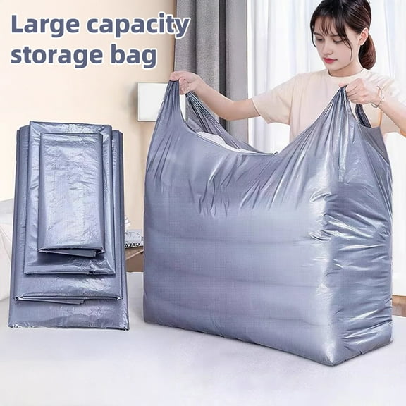 LShunze 10Pcs Moving Bags with Reinforced Handles Large Capacity Waterproof Foldable Design Garment Clothing Storage Packing Bags