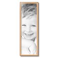 thumbnail image 2 of ArtToFrames 9x28" Gold And Stained Brown Picture Frame, Gold Wood Poster Frame, with Regular Acrylic and 2 (FBPL-4766), 2 of 7