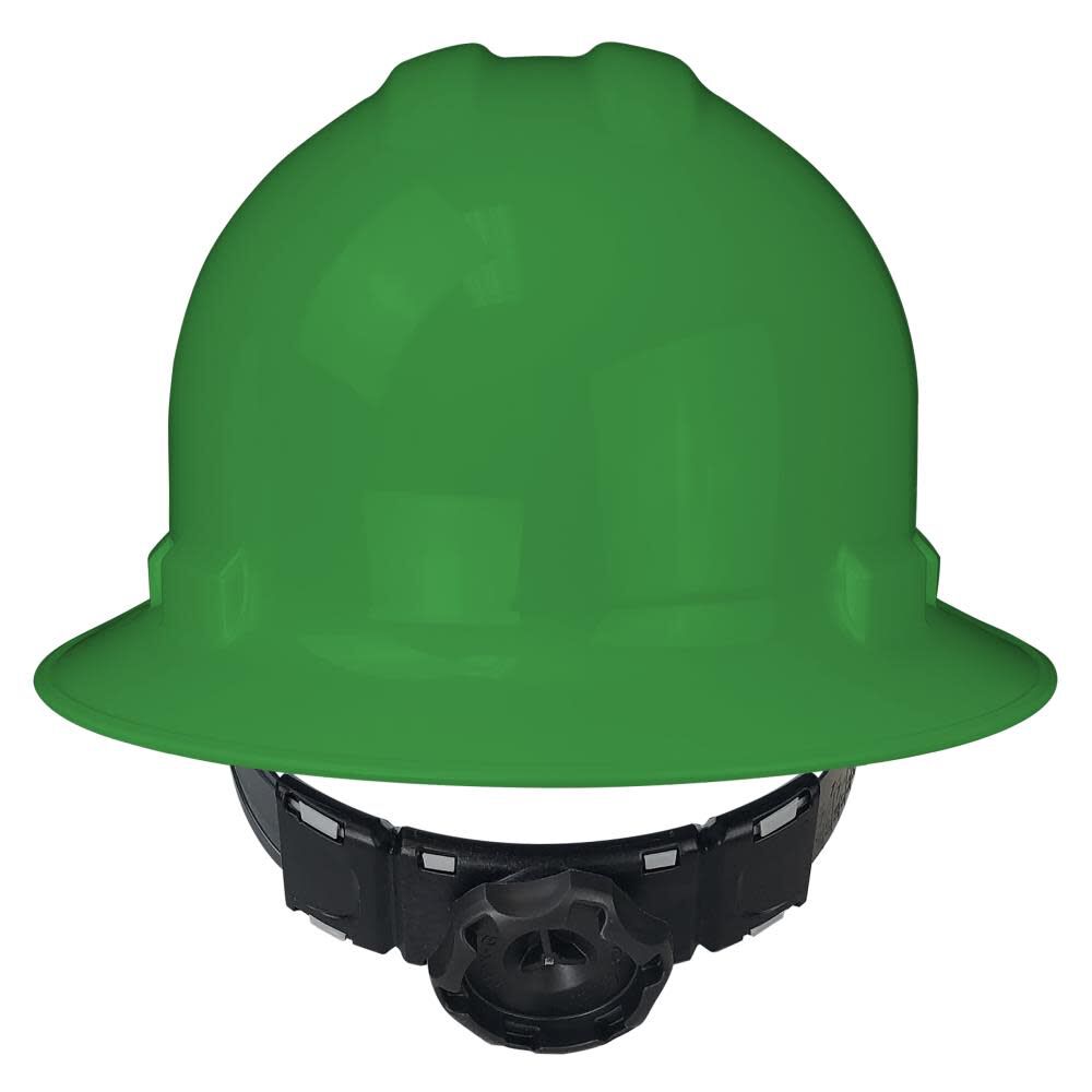 Radians Quartz™ Full Brim Hard Hat Green - QHR6-GREEN