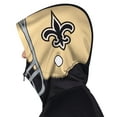 thumbnail image 3 of Men's Pro Player Black/Gold New Orleans Saints Helmet Full-Zip Hooded Track Jacket, 3 of 4