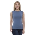 thumbnail image 3 of Women's Undershirt Tank Top Camisole Sleeveles, L, Slate Blue, by Ambesonne, 3 of 4