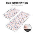thumbnail image 2 of Sikiie Scandinavian Alphabet Kitchen Mat 2 PCS Cushioned Kitchen Rug, Waterproof Non-Slip Kitchen Mats for Kitchen, Floor Home, Sink, Laundry, 2 of 6