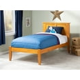 thumbnail image 7 of Madison Twin Platform Bed with Open Foot Board in Caramel, 7 of 7