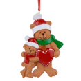 thumbnail image 6 of Maxora Personalized Ornaments Customized Christmas ornament Bear Ornament without Words Family of 2 Free Customize, 6 of 9
