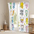 thumbnail image 3 of Castle Fairy Bear Astronaut Curtains Pack of 2 (42x84 Each),Galaxy Curtains Blackout, 3 of 6