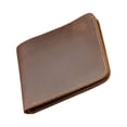 thumbnail image 1 of pitrice 1/2/3 Men Wallet Money Clips Bag Coin Pocket Purse Cowhide Card Holder Short Fashionable for Office Driver License Case Coffee Color Horizontal 1 Pc, 1 of 6