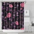 thumbnail image 2 of Waterproof Pioneer Shower Curtain 72x84 Inch Polyester Unique Cute Floral Shower Curtain for Bathroom Hotel Home Decor with 12 Plastic Hooks, 2 of 5
