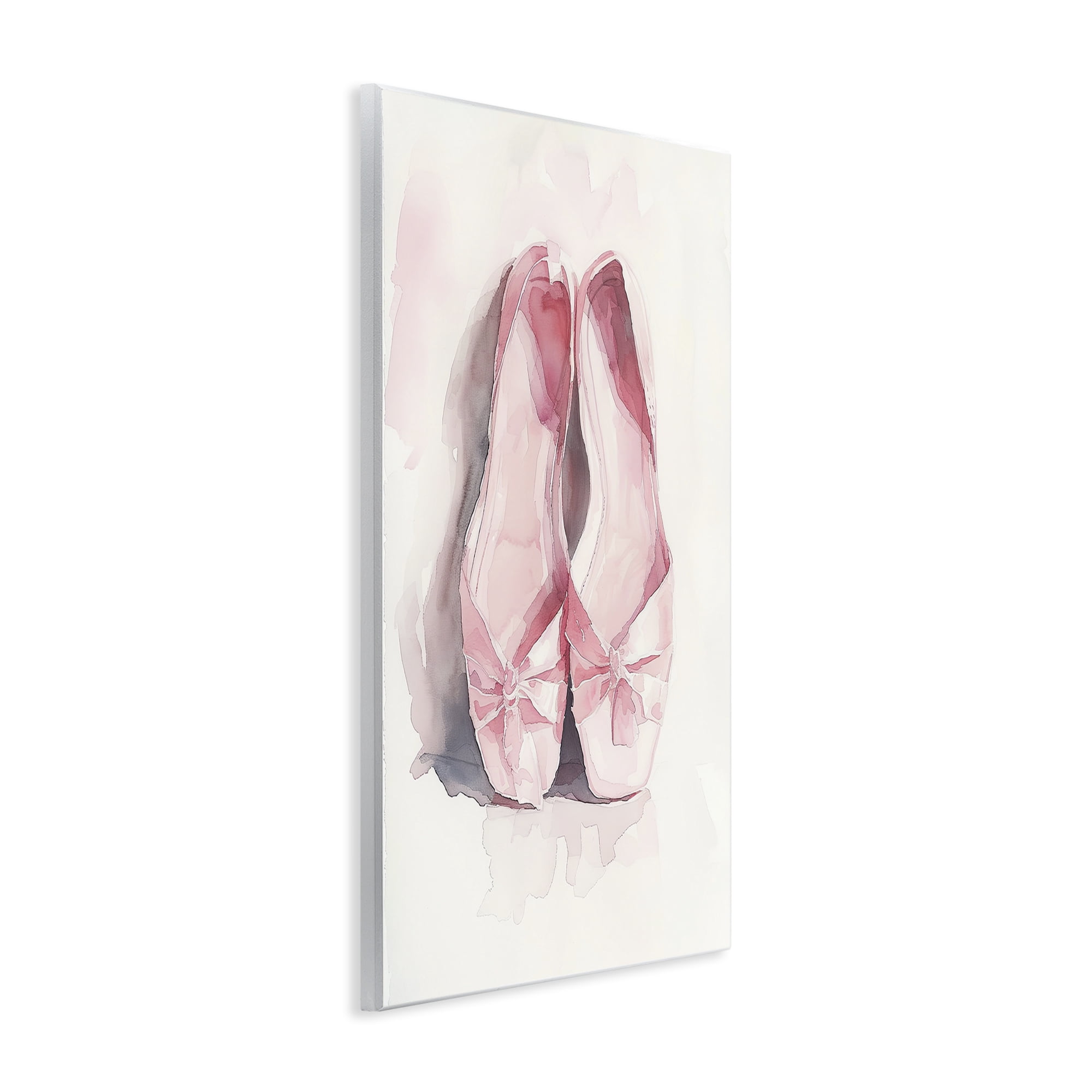 Stupell Industries Soft Blush Ballet Slippers Wall Plaque Art, design by Ray Powers