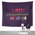 thumbnail image 2 of JSDART Text for Merry Christmas Bright Multi Colored Letters Modern Lettering Hand Wall Art Hanging Tapestry Home Decor for Living Room Bedroom Dorm 51x60 inch, 2 of 2