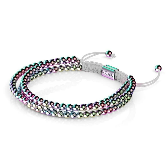 Bracelet Triangle Triangle Triangle Triangle / Licorne Argent x Blanc