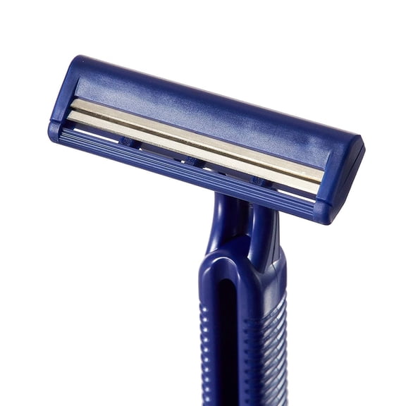 PrimeMed Twin Blade Disposable Razors (100 Count) (Two 50 Ct Boxes)