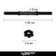 thumbnail image 3 of Par De Mancuernas Cromadas Ajustables Xtreme Life DPMCMC220001 Negro 1, 3 of 7