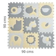 thumbnail image 2 of Tapete Infantil Didáctico de Foamy Para Bebé y Niños Armables 90 x 90 cms, 2 of 5