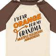 thumbnail image 4 of Inktastic I Wear Orange for My Grandma Multiple Sclerosis Awareness Boys or Girls Long Sleeve Baby Bodysuit, 4 of 5
