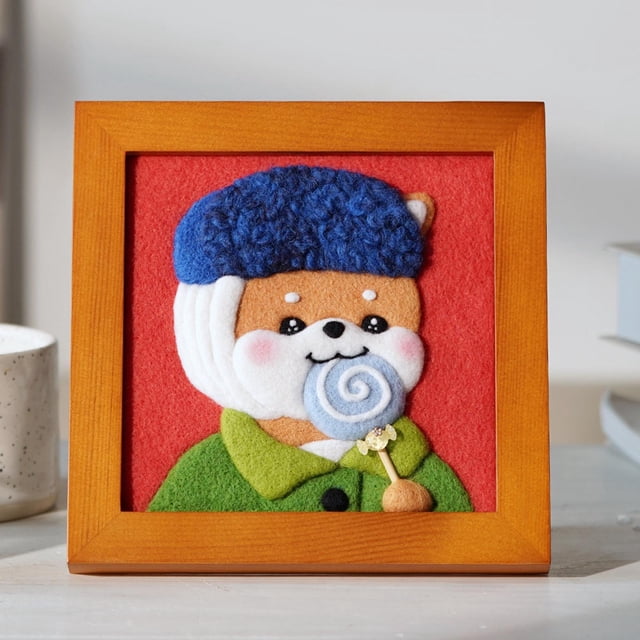 Adorno de DIY Perfecl Conjunto de Imágenes de Pintura con Esterilla de Espuma