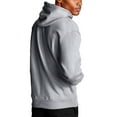 thumbnail image 4 of Champion Men's and Big Men's Powerblend Fleece C Logo Pullover Hoodie, up to Size 4XL, 4 of 5
