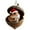 F, variante sur Hearth & Gear Animal Confortable Animal Mignon Animal 2D Acrylique Animaux Endormis Ornement Suspendu pour Maison Pierres Précieuses en Vitrail Peintes à la Main et pour Artisanat Perles Anciennes Arbres de Noël Pendentif en Forme de Larme