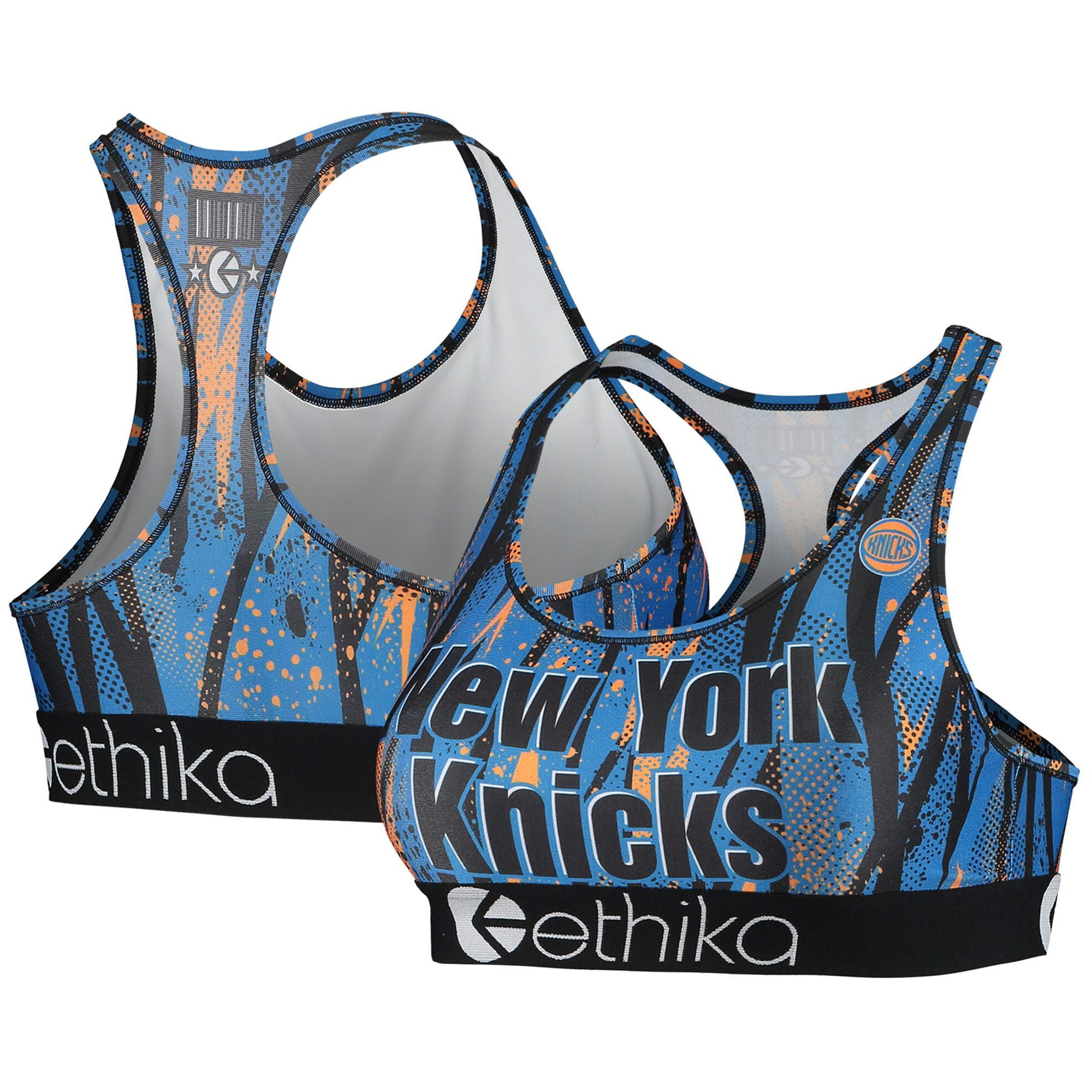 Womens Ethika Blue New York Knicks Classic Sports Palestine