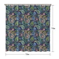 thumbnail image 5 of Earthy Bohemian Shower Curtain 72x72, Vintage Tribal Pattern on Quick-Drying Polyester with Plastic Hooks for Rustic Bathroom Decor, 5 of 5