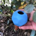 thumbnail image 2 of Juego de 4, Cono de riego de arcilla, Bolas para botellas, Terracota, Amarillo, azul, rosa, violeta TUNC Sencillez, 2 of 5