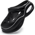 thumbnail image 4 of Women Adult Clogs Slip-on Cushion Platform Garden Shoes Non-slip Fashion Outdoor Beach Shoes, 4 of 7