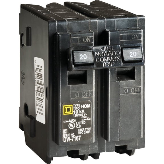 Square D - HOM220CP Homeline 20 Amp Two-Pole Circuit Breaker