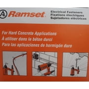 Ramset 3/8 Threaded Rod Hanger w/Premium PowerPoint Pin Box of 100~38TRHSS10