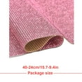 thumbnail image 2 of justharion Crystal Rhinestone Ribbon Clothing Accessories Sticker Convenient Using Present Decoration Sheet with Shine Appearance Exquisite light pink 6 hot melt glue, 2 of 5