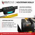 thumbnail image 3 of Voltstair Hercules Motorized Stair Climbing Hand Truck Portable Moving Dolly, 500 lb Limit, 3 of 7