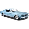 thumbnail image 2 of Diecast Car & Trailer Package - 1967 Ford Mustang GT-500, Blue - Maisto 31260 - 1/24 Scale Diecast Model Toy Car w/Trailer, 2 of 3