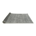 thumbnail image 2 of Ahgly Company Indoor Square Abstract Gray Modern Area Rugs, 5' Square, 2 of 4